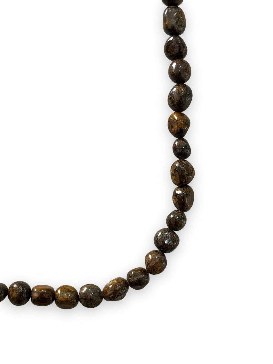 Brown Gemstone Strand, 6mm