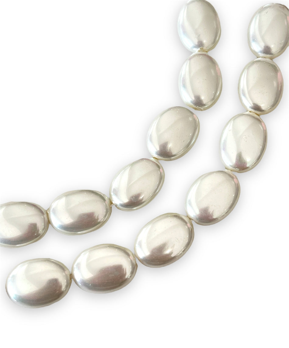 Oval Shell Pearl 16mm