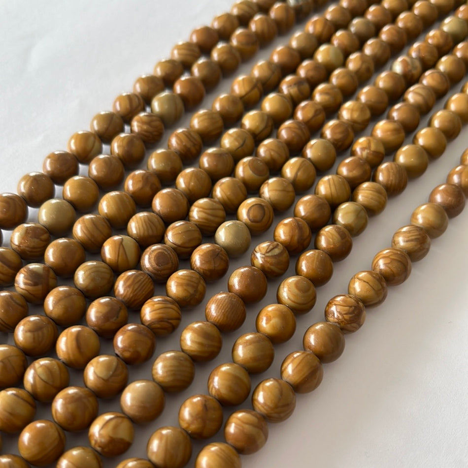 Brown Jasper 8 mm