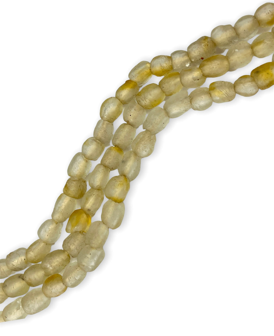 African Frosted Bead Strand 7-8mm