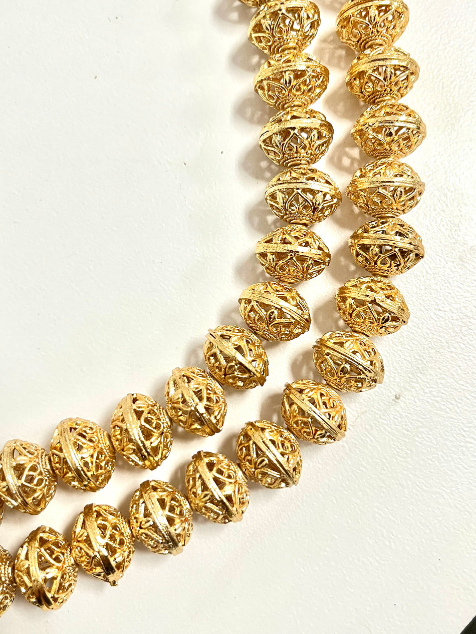 Gold-Filled Round Spacer Strand