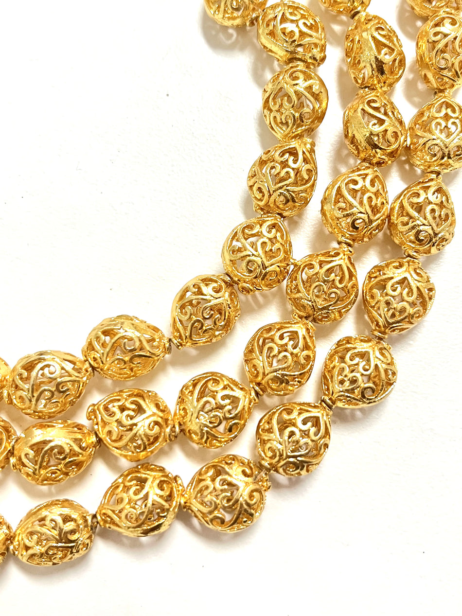 Gold-Filled Drop Spacer Strand, 14mm