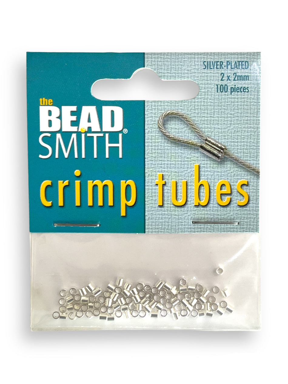 Tubos de engarce Bead Smith 100 piezas