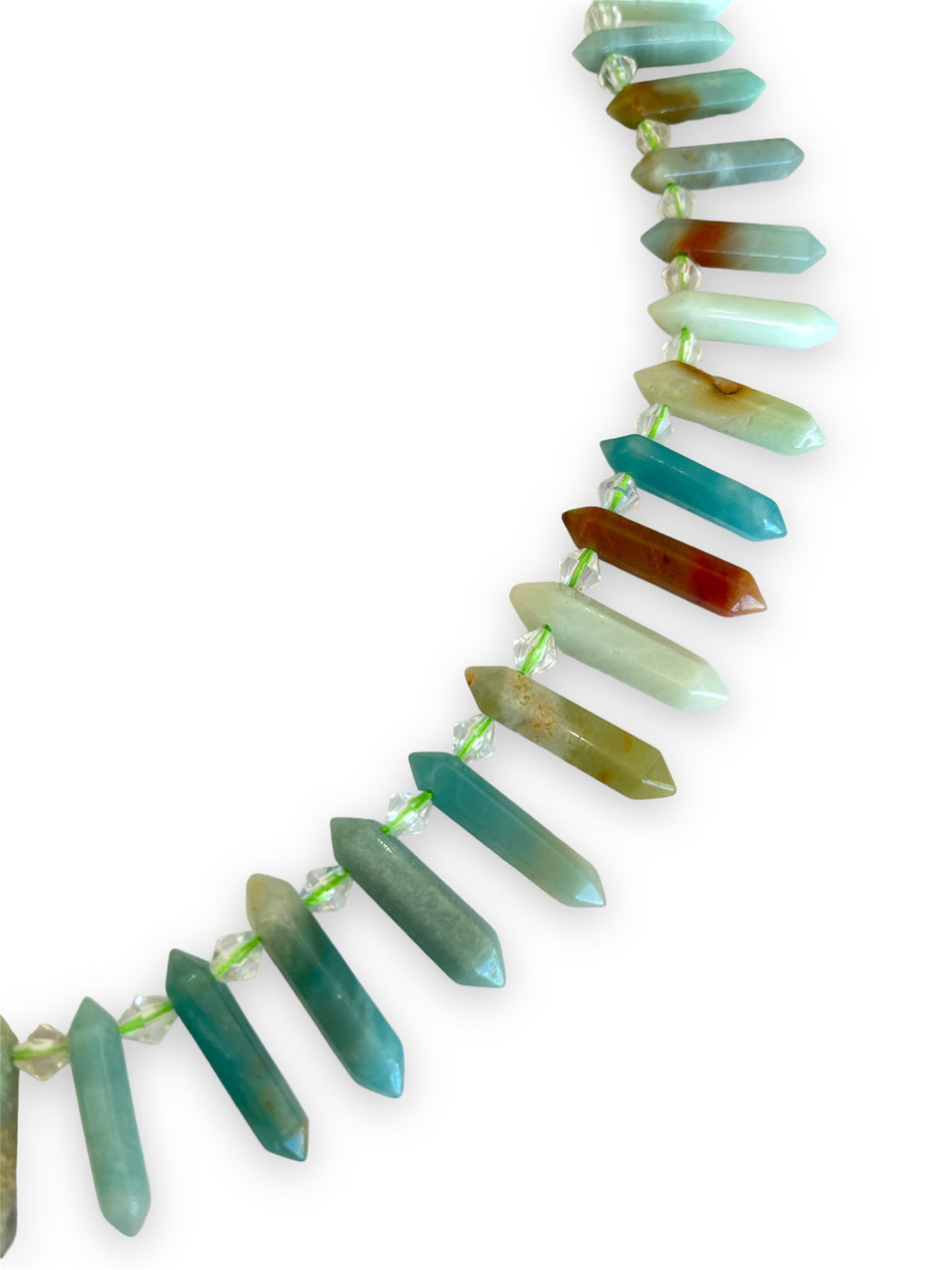 Amazonite Quartz Strand,