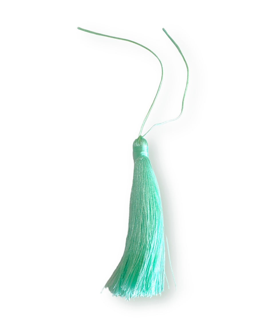 Large Mint Tassel, 3pcs