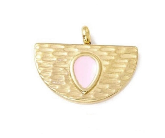 Half A Circle Pendant, 1pc