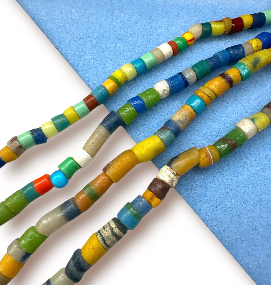 African Precious Beads Multicolor