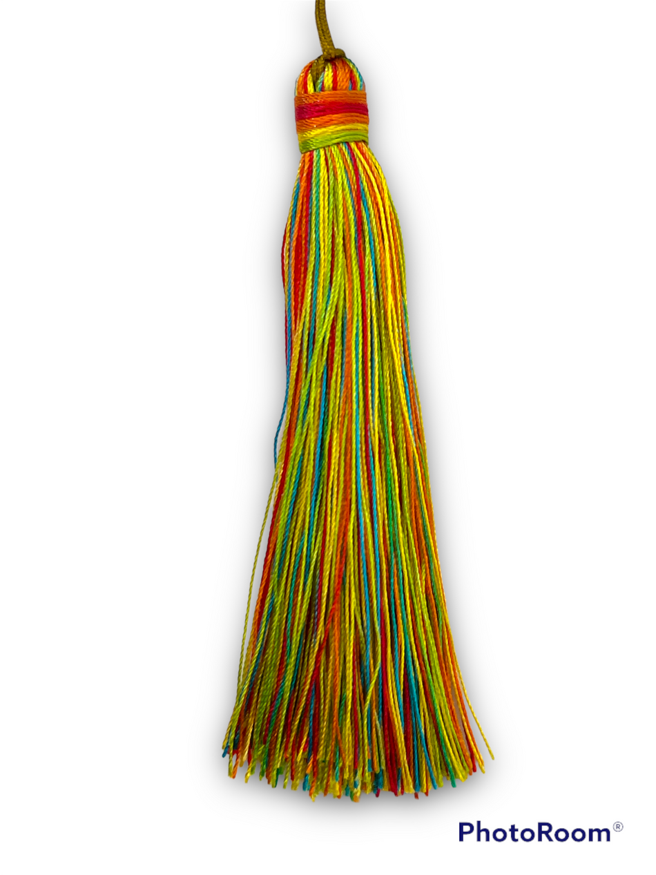 Multicolor Tassels, 3pcs