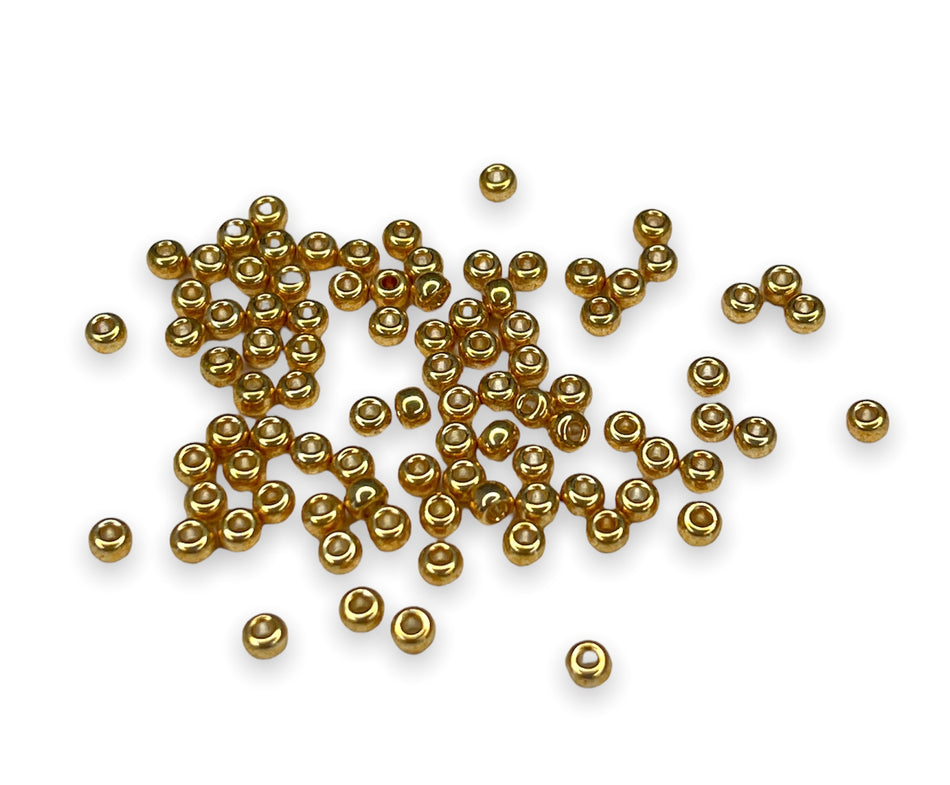 Gold Seed Bead 8/0