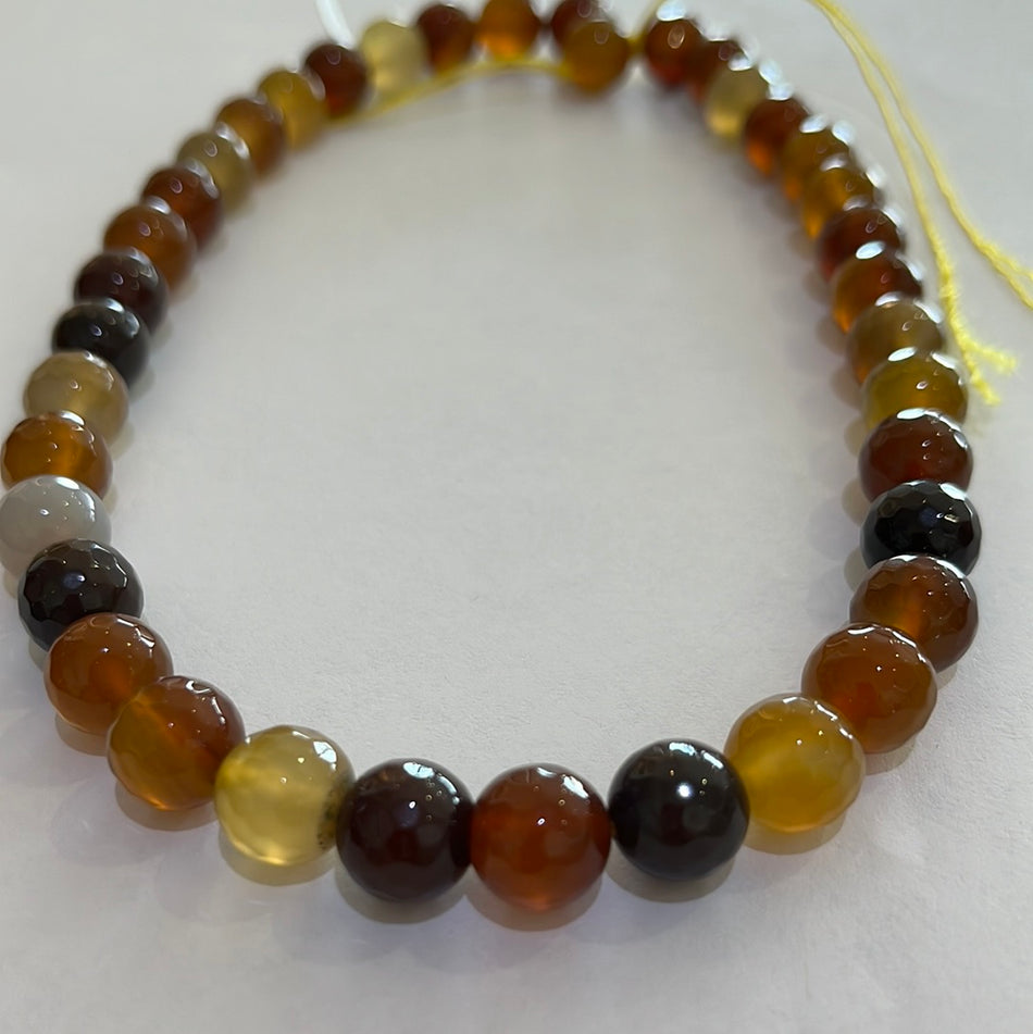 Mix Brown Agate 10 mm