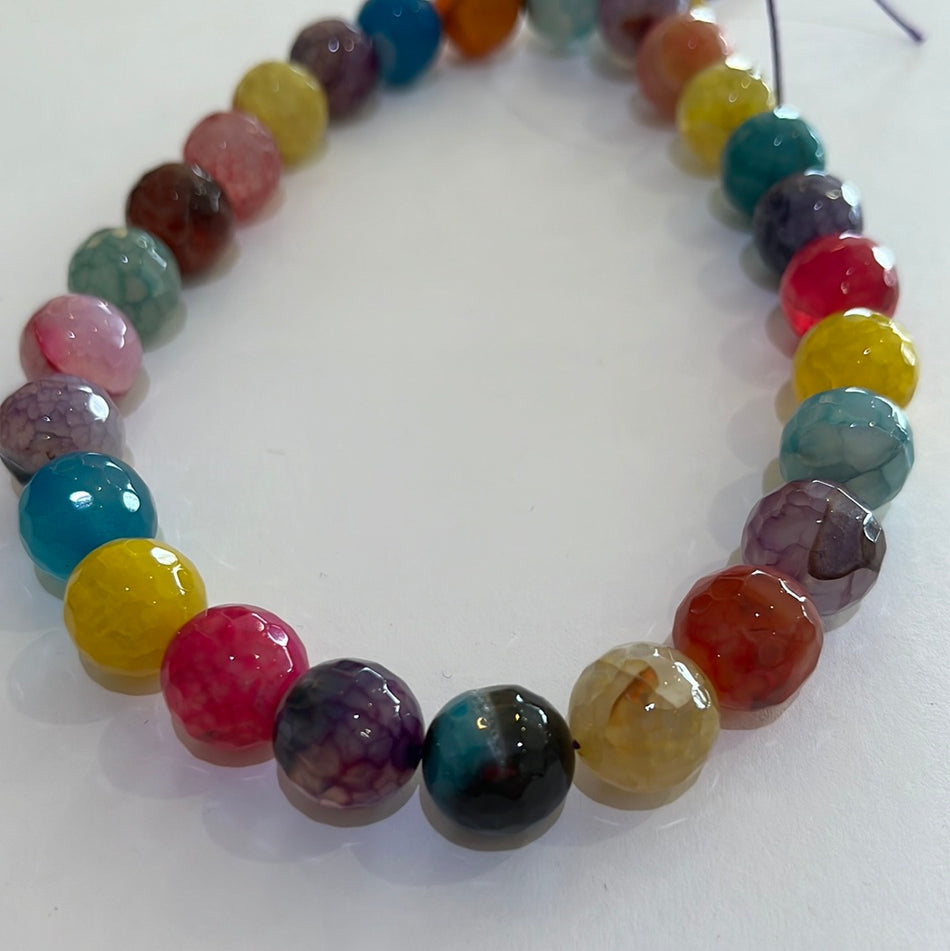 Mix Color Agate 12 mm