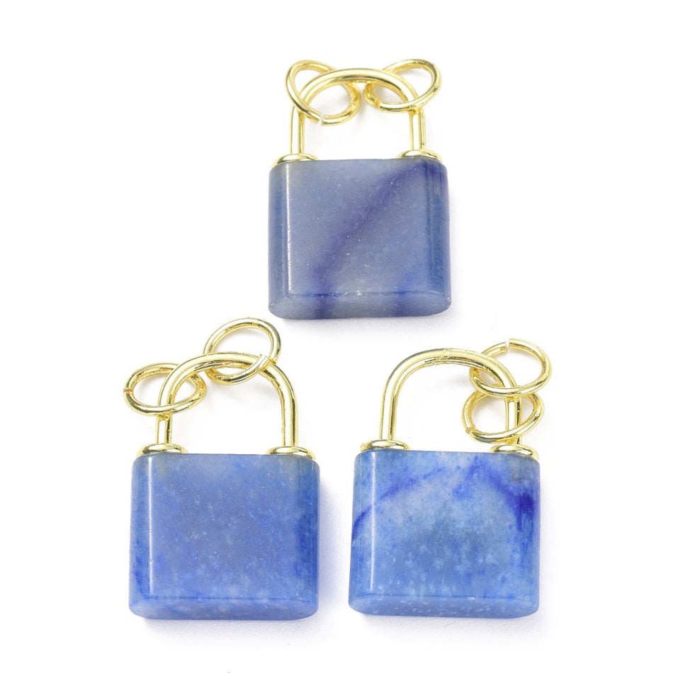 Blue Gemstone Lock