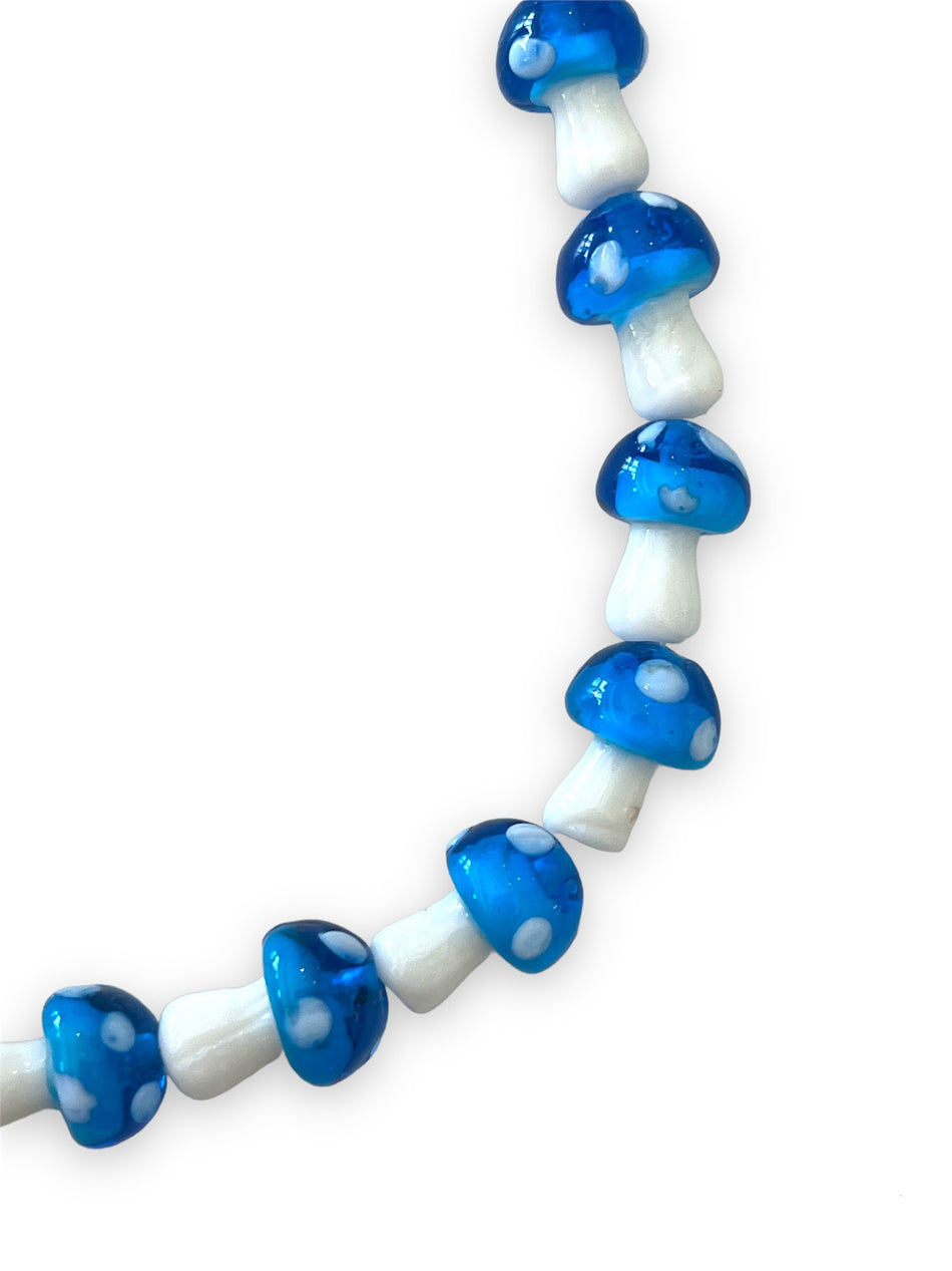 Ceramic Mushroom Strand, 16mm