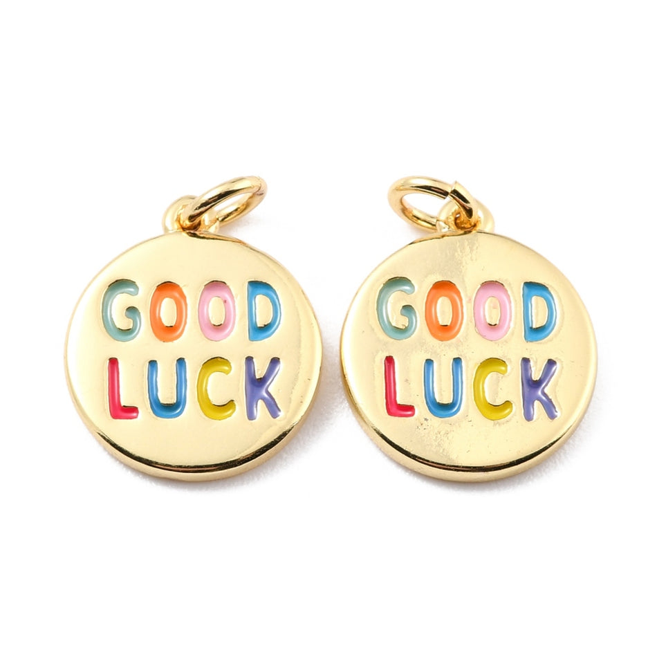 Gold-Filled Good Luck Charm, 1pc