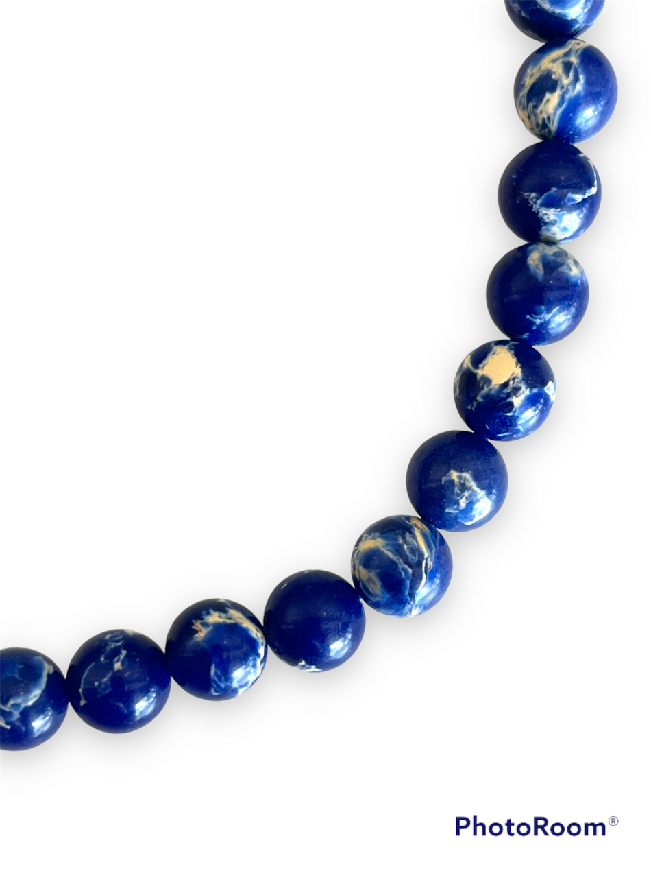 Sodalite Gemstone Strand, 10 mm