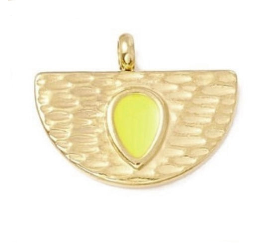 Half A Circle Pendant, 1pc