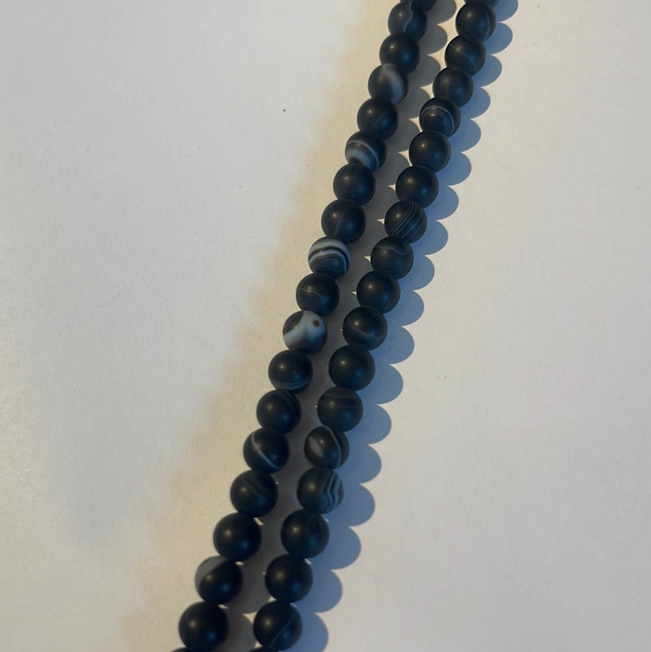 Onyx Matte (Stripes) 6mm