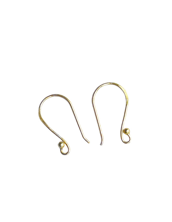 Gold-Filled Earring Hooks, 60pcs