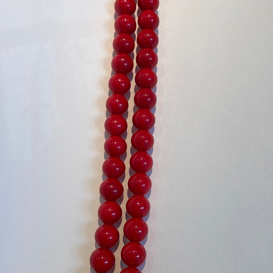 Red Glass Ball 10mm