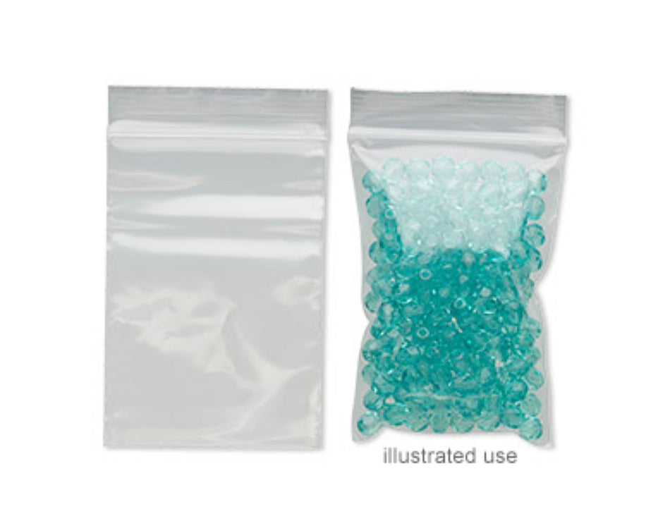 Plastic Clear Bag 2x3 Zip 100pcs