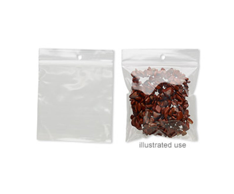 Plastic clear bag 5x4 100pcs