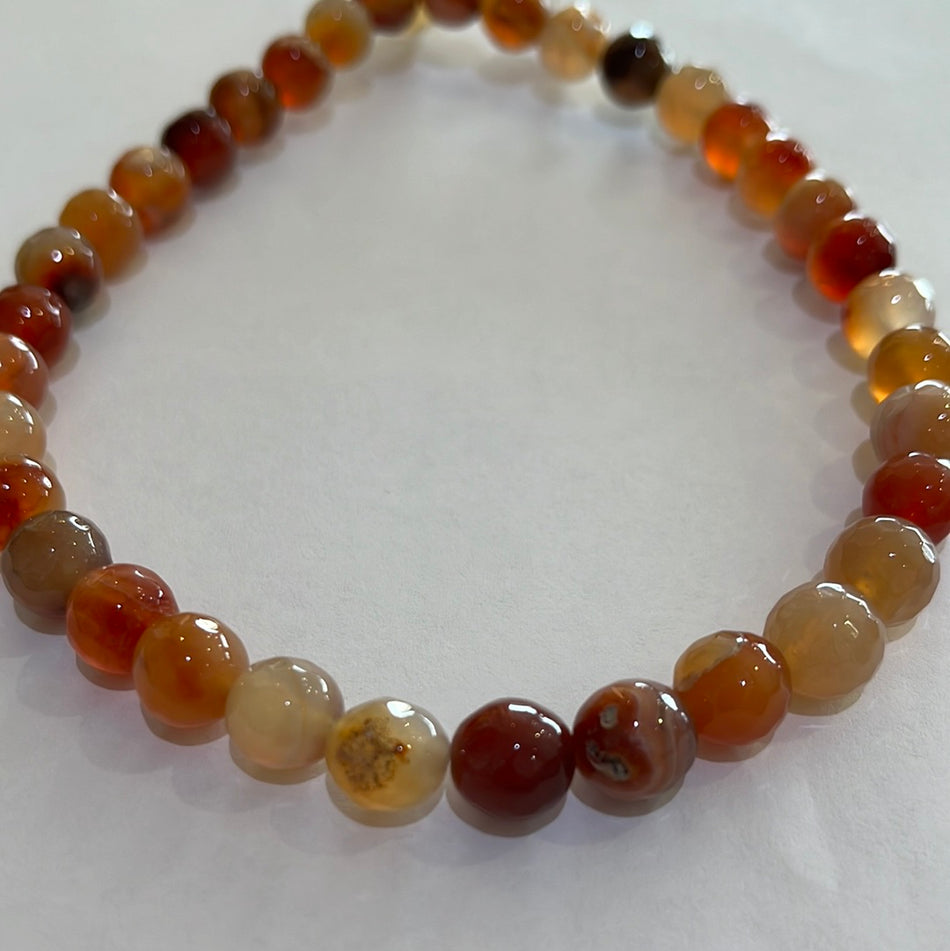 Orange Agate 8mm