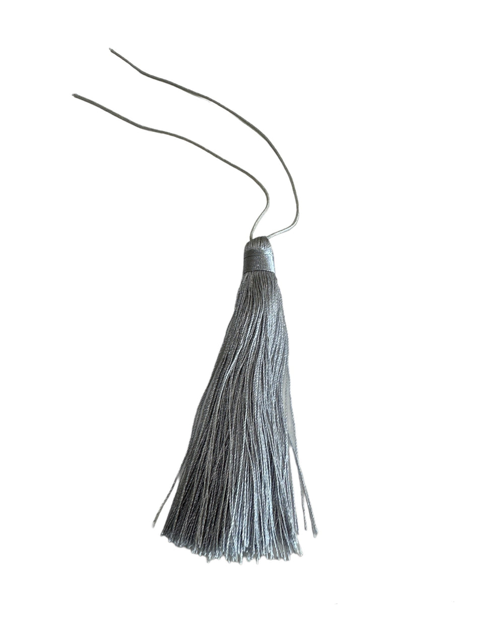 Large Grey Tassel, 3pcs