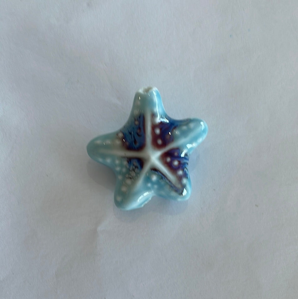 Sky Blue Ceramic Star
