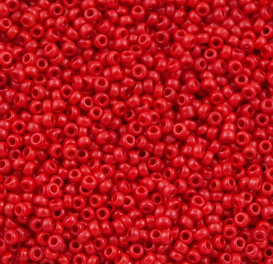 Miyuki Red Seed Beads