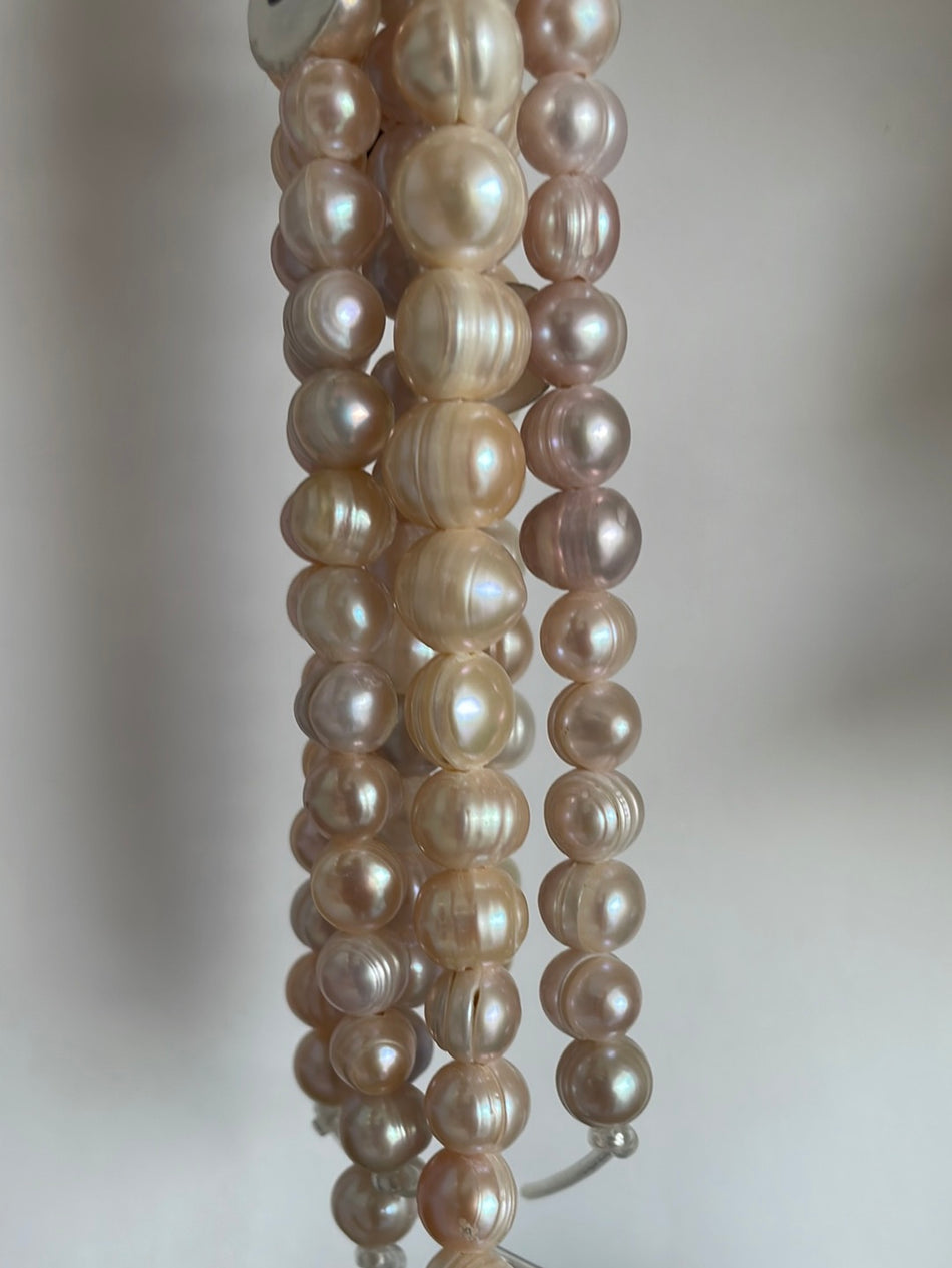 Mauve Pearls 10mm