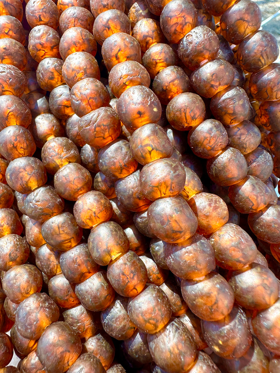 African Crystal Bead Strand