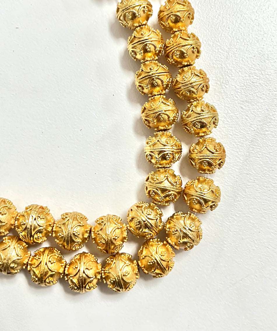 Gold-Filled Round Spacer Strand