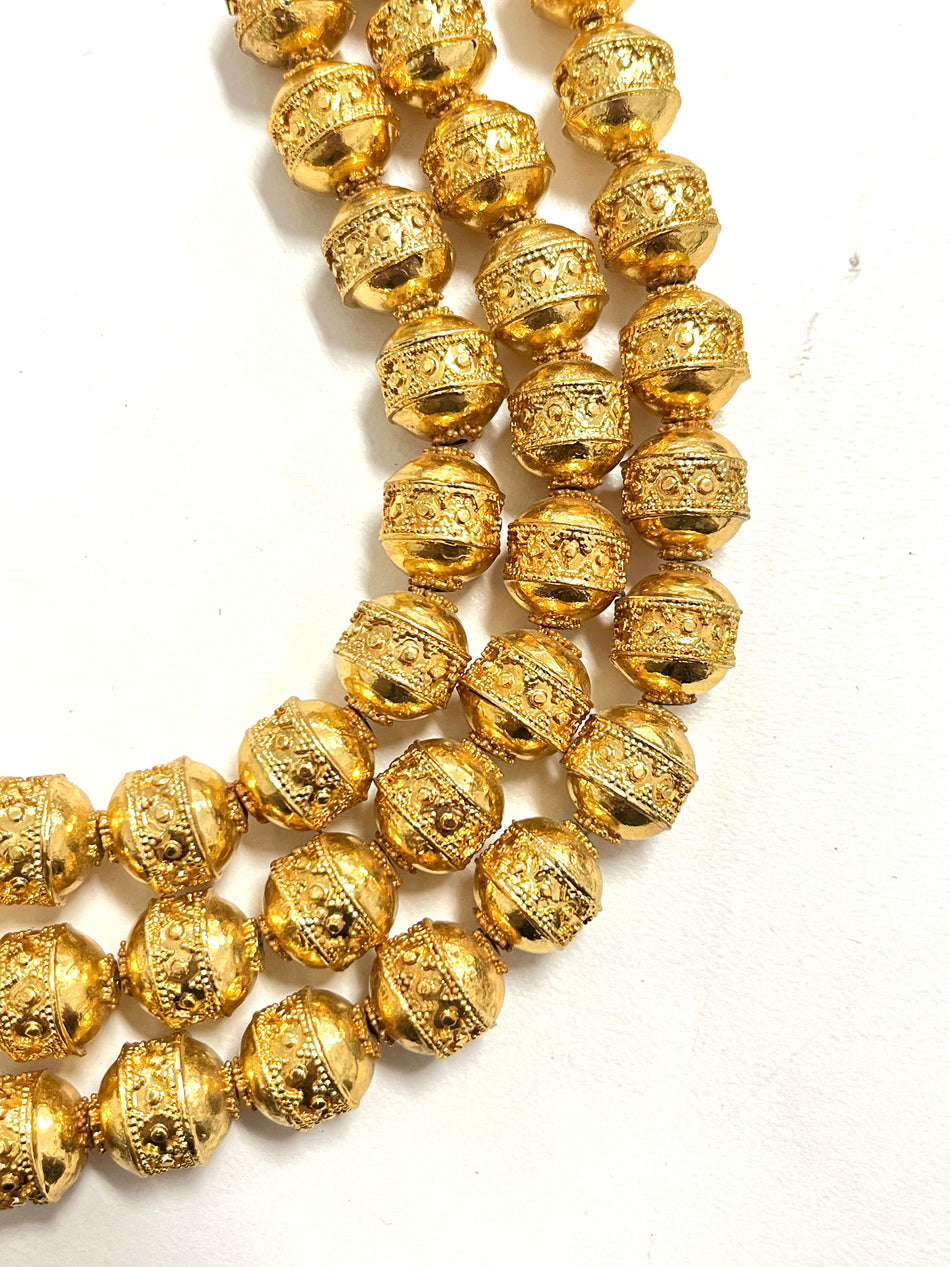 Gold-Filled Round Strand, 14mm