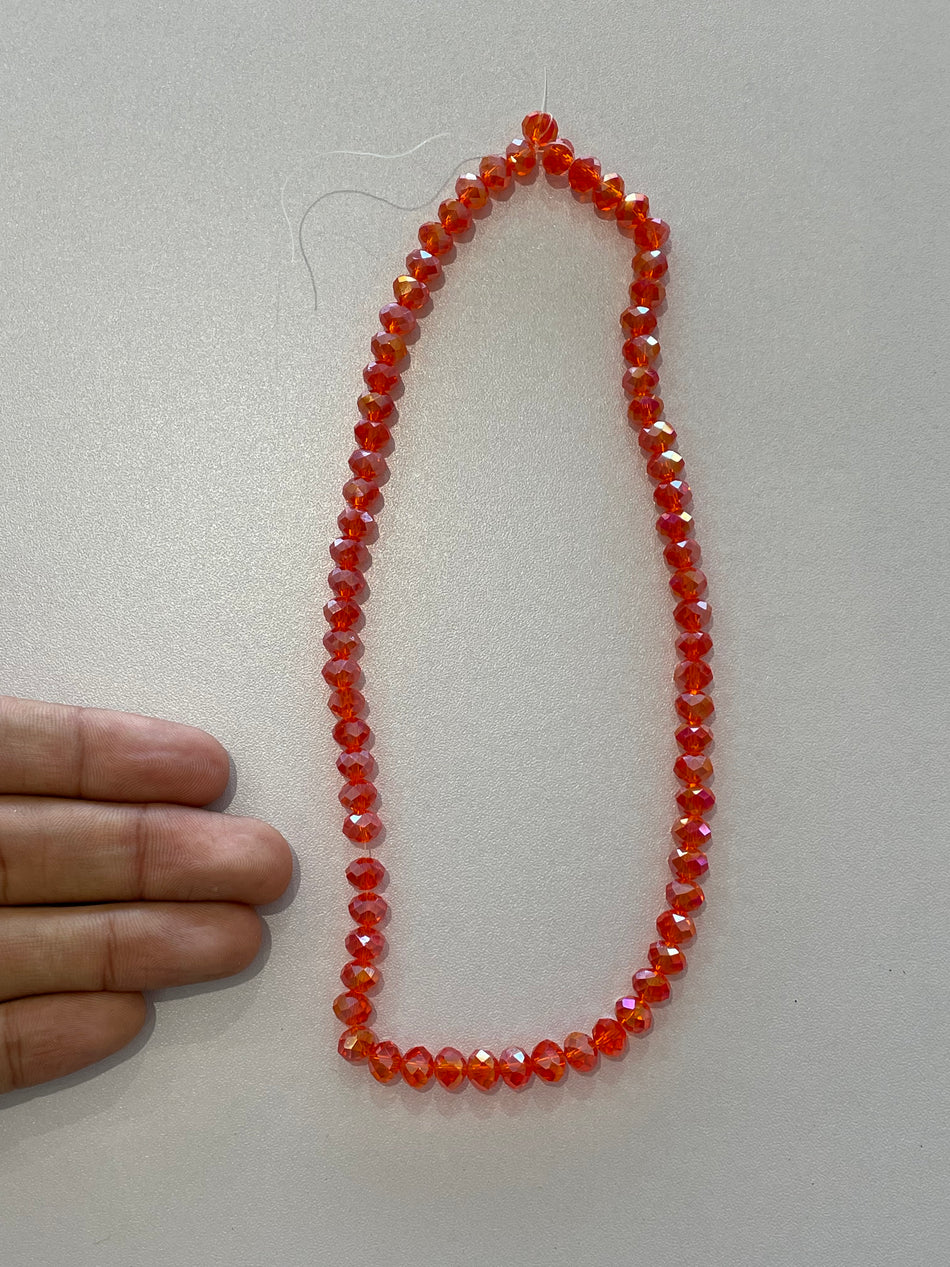 Cristal Tangerine Facetado