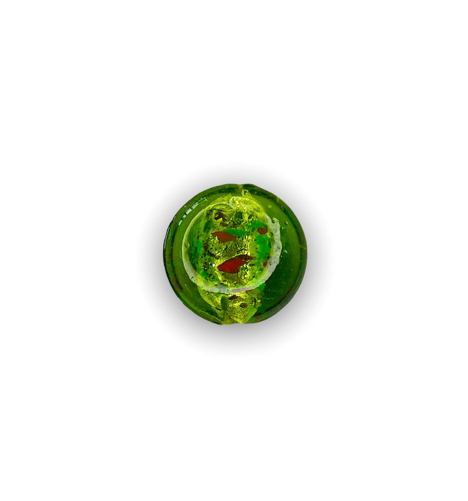 Round Spring Green Foil, 1pc