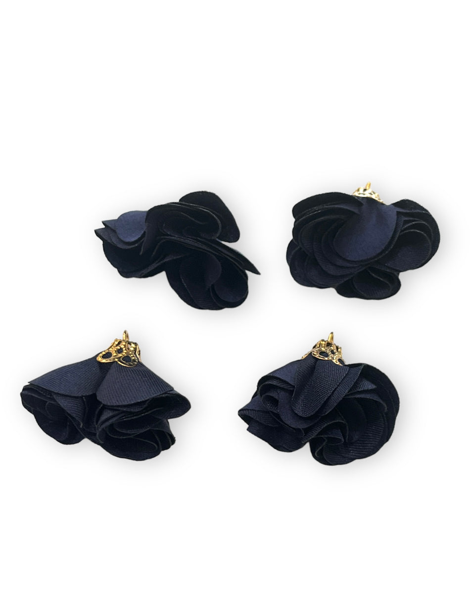 Flower Tassels, 4pcs