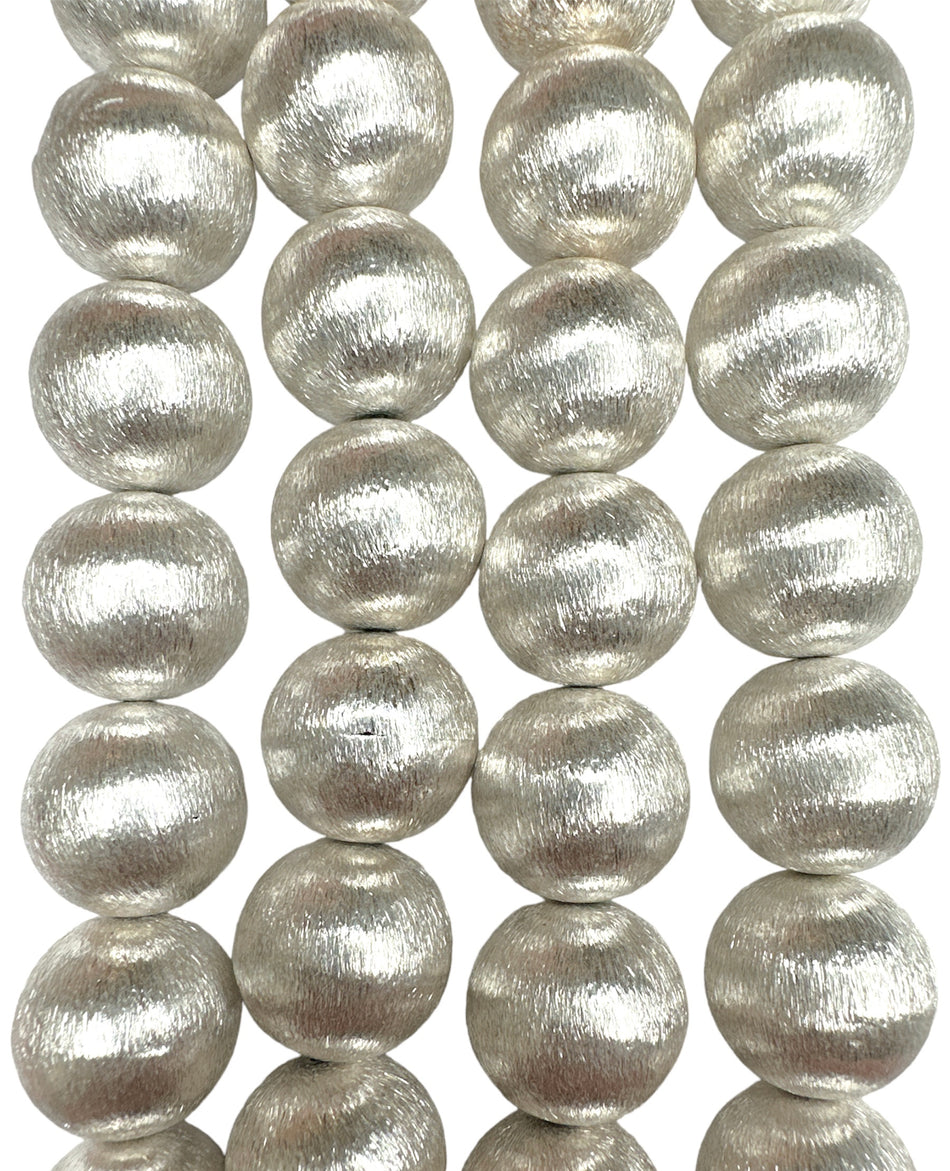 Silver-Filled Round Spacer