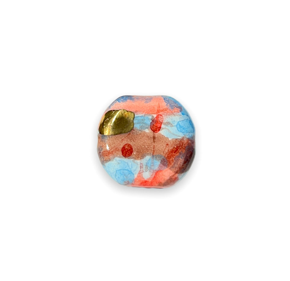 Ceramic Focal Point Bead 1pc