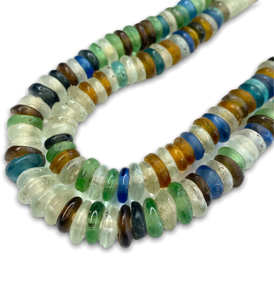 African Forest Glass Mix Strand