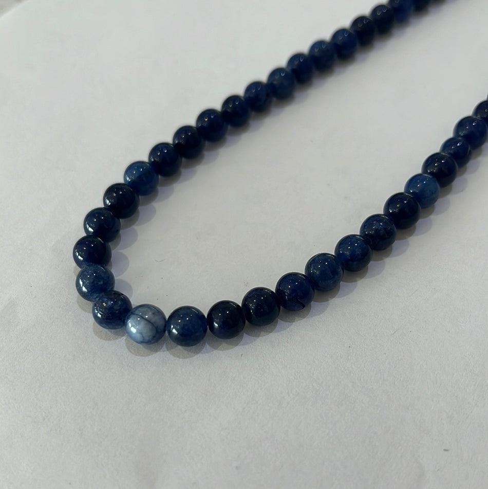 Blue Shades Gemstone 6mm