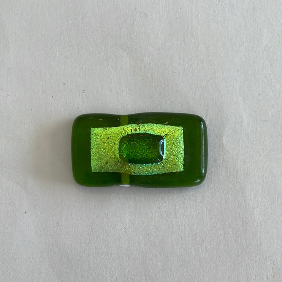 Green Rectangular Foil