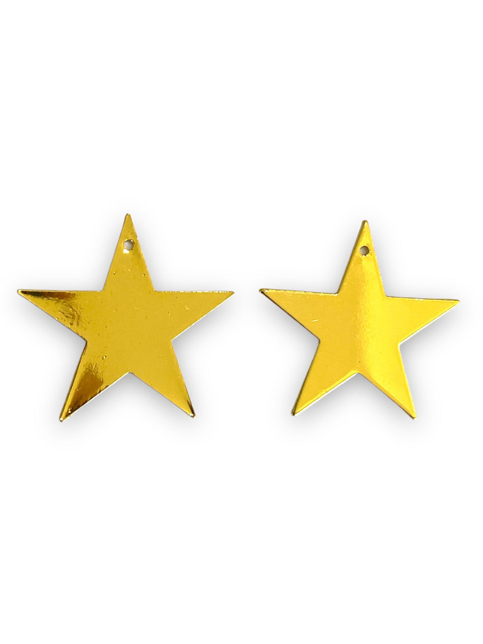 Gold Filled Stars, 2pcs