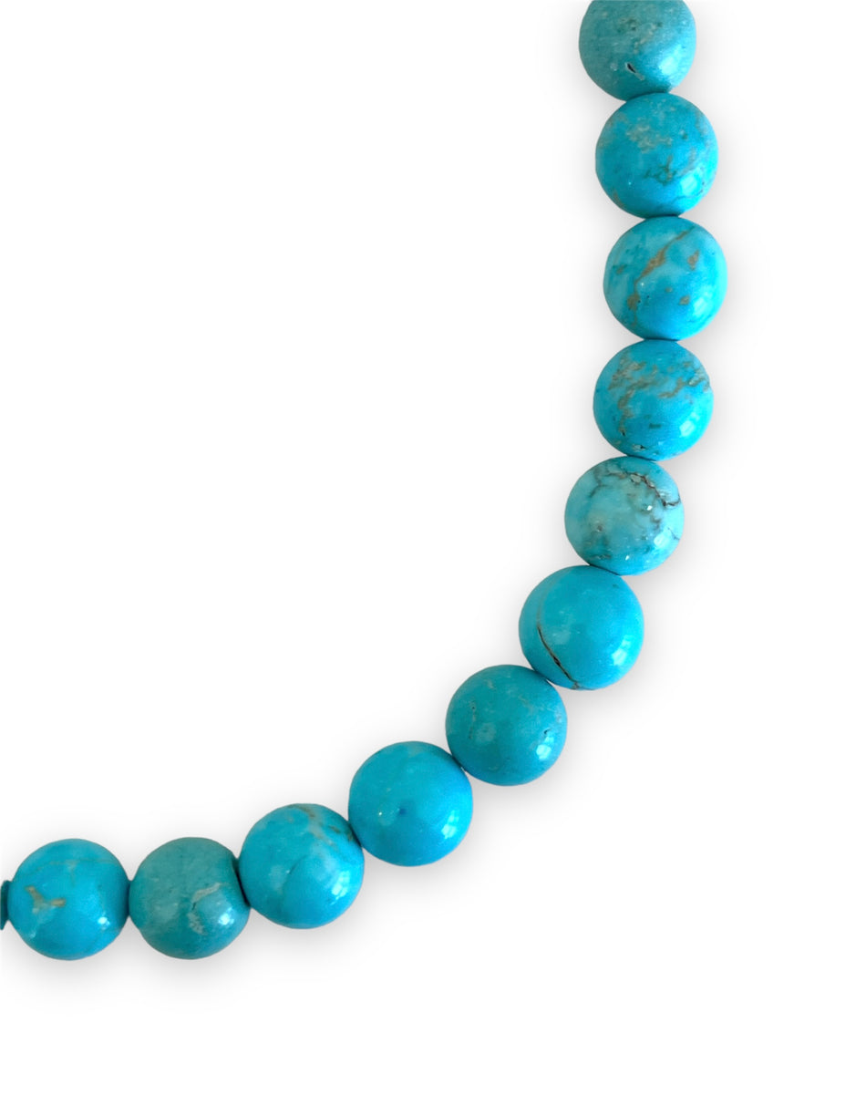 Magnesite Round Strand, 10mm