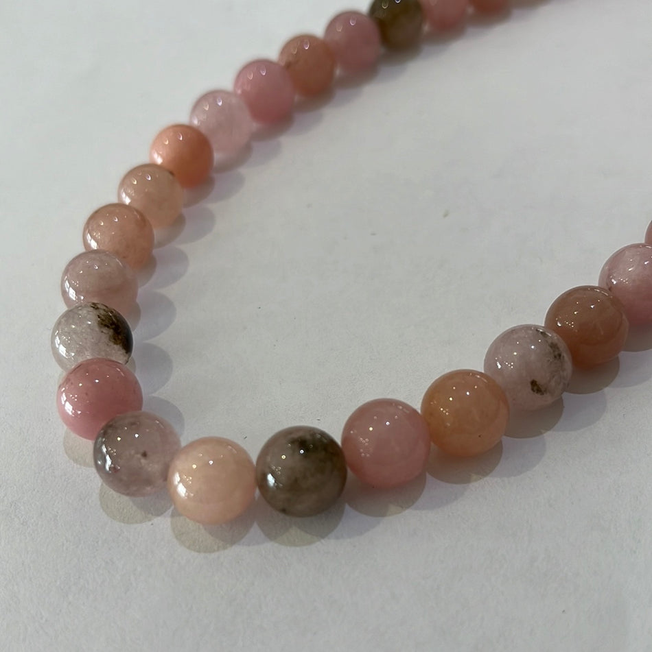 Pink Mix Jade 10 mm