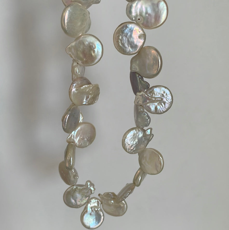 Flat Fresh-Water Pearl 12mm