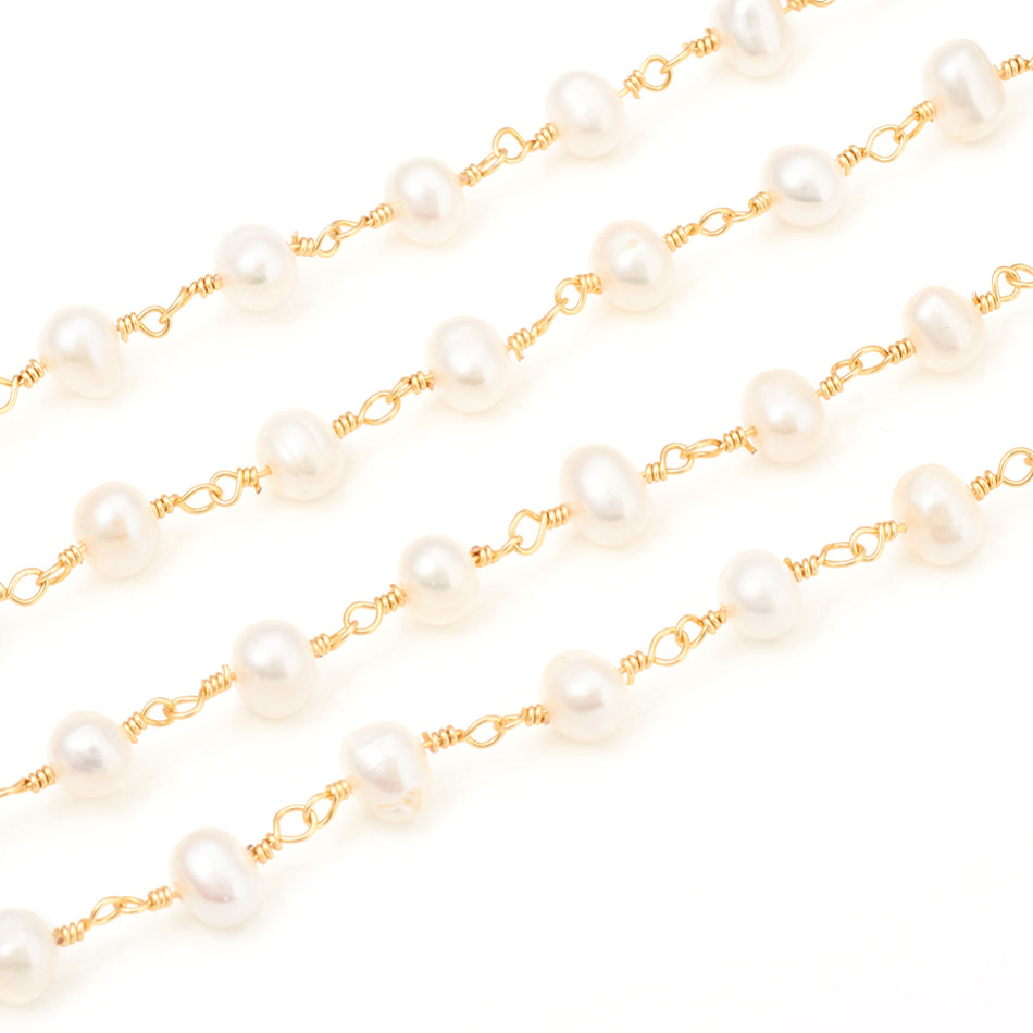 Freshwater Pearl Chain, 12inch