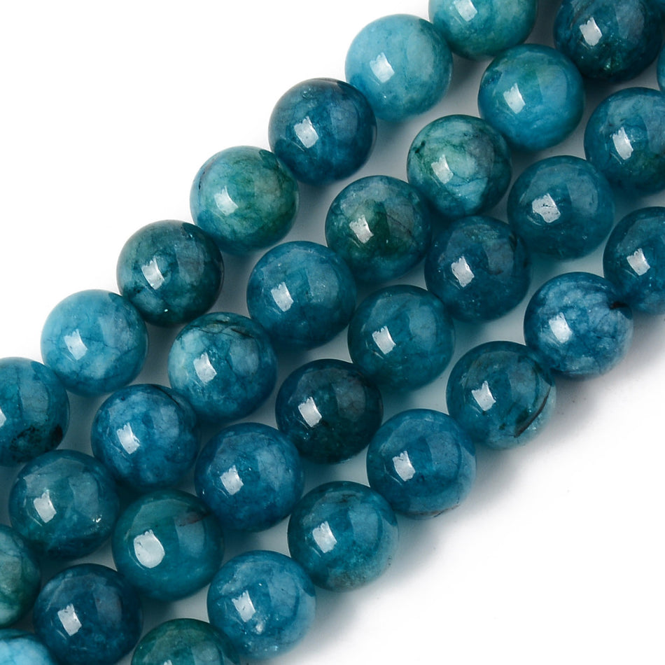 Natural Teal Quartz Strand