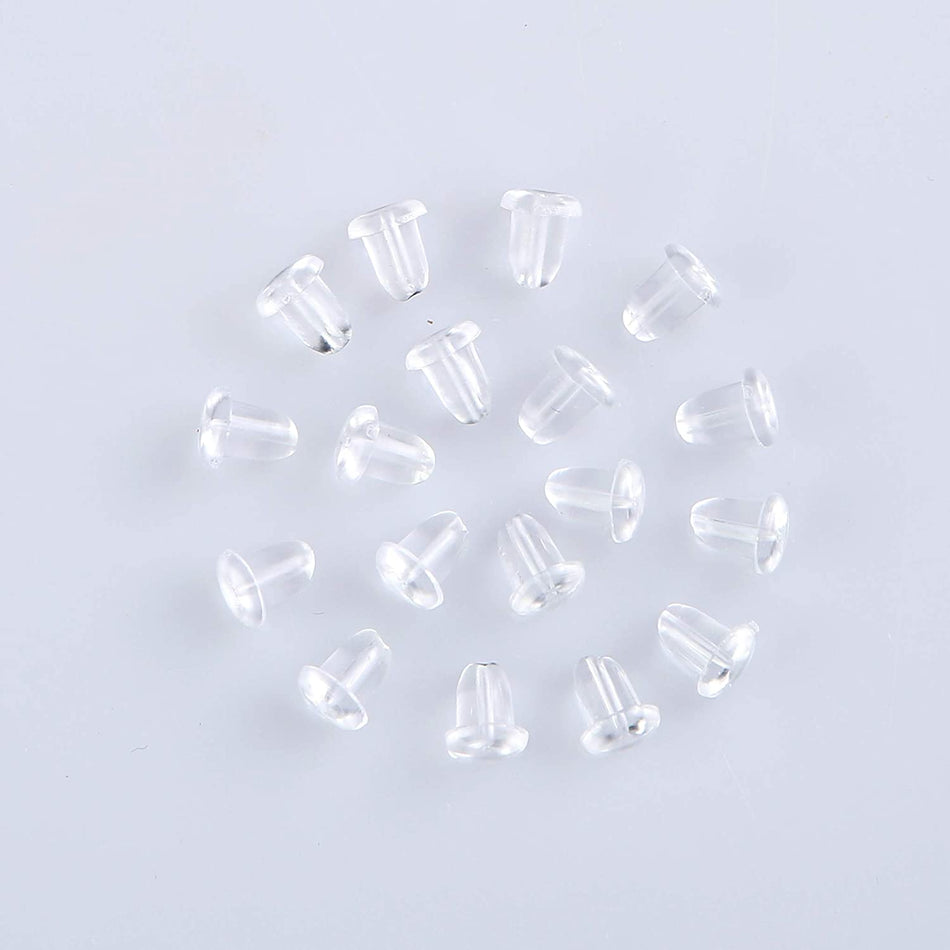 Rubber Earring Back Studs