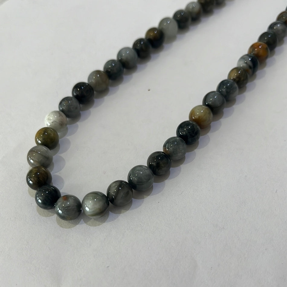 Smoke Gemstone 8mm