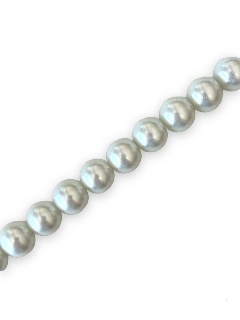 White Crystal Pearl 10mm